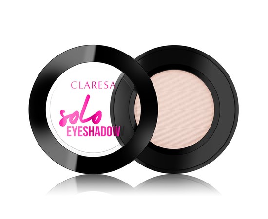 Изображение  Тени для век Claresa Solo Eyeshadow 100 Cream, 1.2 г, Объем (мл, г): 1.2, Цвет №: 100