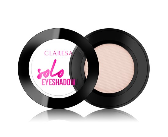 Зображення  Тіні для повік Claresa Solo Eyeshadow 100 Cream, 1.2 г, Об'єм (мл, г): 1.2, Колір: 100