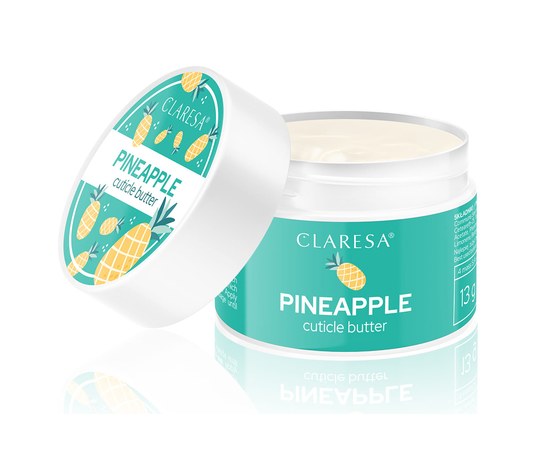 Изображение  Масло для кутикул Claresa Pineapple Cuticle Butter, 13 г
