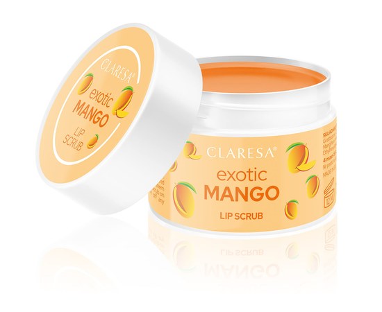 Изображение  Скраб для губ Claresa Lip Scrub Exotic Mango Экзотическое манго, 15 г
