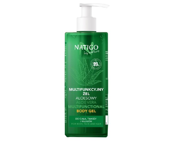 Изображение  Multifunctional body gel with aloe vera Natigo by Nature, 400 ml