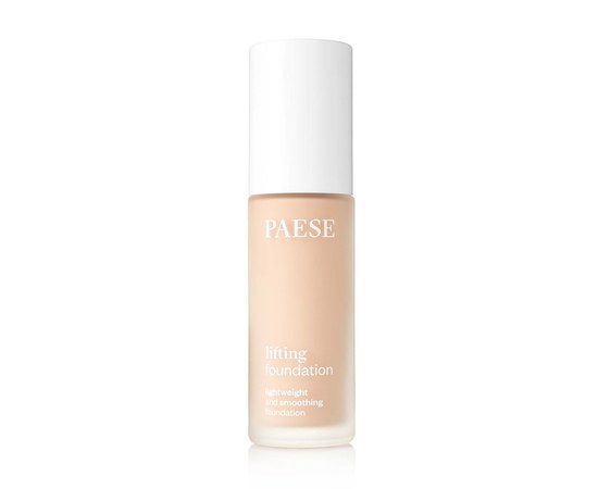 Зображення  Тональний крем ліфтинг розгладжуючий Paese Lifting Foundation 100 Porcelain, 30 мл, Об'єм (мл, г): 30, Цвет №: 100