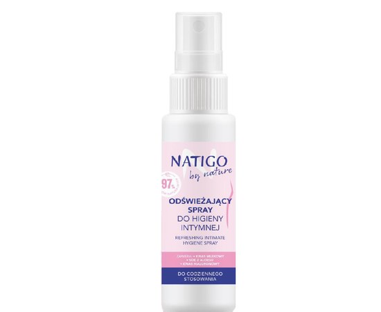Изображение  Refreshing intimate hygiene spray Natigo by Nature, 100 ml