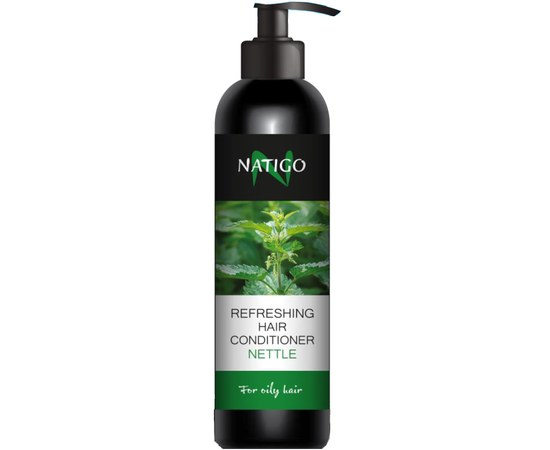 Изображение  Strengthening hair conditioner Natigo Nettle, 300 ml