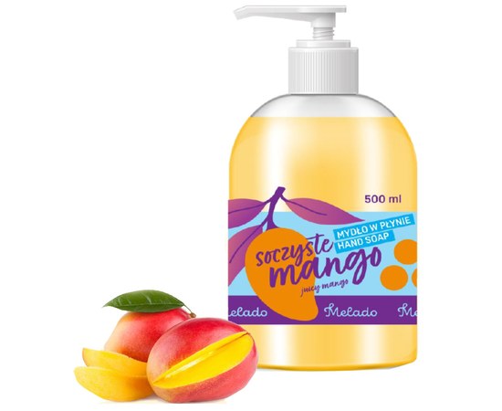 Зображення  Рідке мило для рук Melado Hand Soap Соковите манго, 500 мл