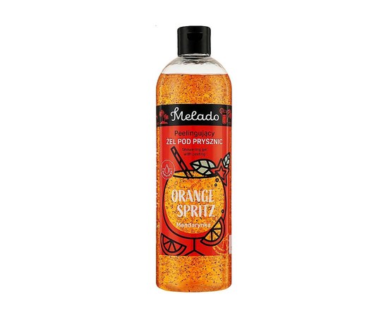Зображення  Гель-скраб для душу Melado Shower Gel Orange Spritz Апельсиновий Спрітц, 500 мл