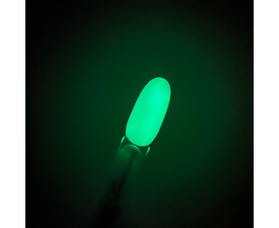 Изображение 3 Top for gel polish luminiscent LUNAMoon Top Shine Dark Green, 13 ml