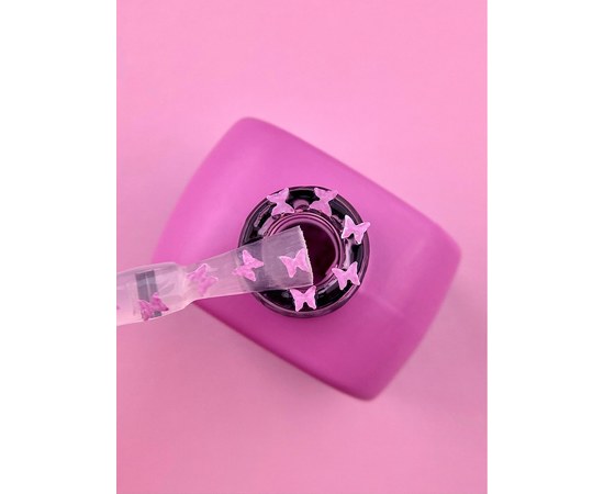 Изображение 2 Топ для гель-лака LUNAMoon Top Butterfly Pink, 13 мл, Объем (мл, г): 13, Вариант: Pink