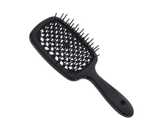 Зображення  Щітка масажна для волосся прямокутна чорна Janeke Superbrush (SP226 NER)