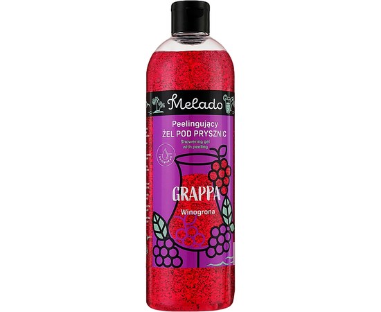 Изображение  Melado Shower Gel Scrub Grape, 500 ml