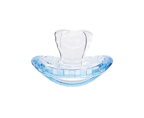 Изображение  Curaprox Baby pacifier and container from 18 to 36 months, blue