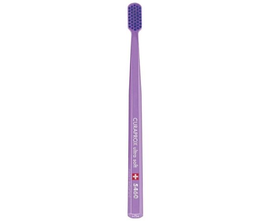 Изображение  Toothbrush Curaprox Ultra Soft CS 5460-13 D 0.10mm mauve, blue bristles, Color No.: 13