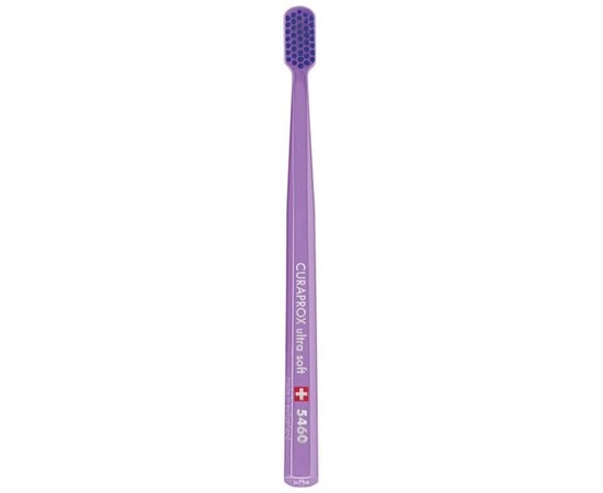 Изображение  Toothbrush Curaprox Ultra Soft CS 5460-13 D 0.10mm mauve, blue bristles, Color: 13