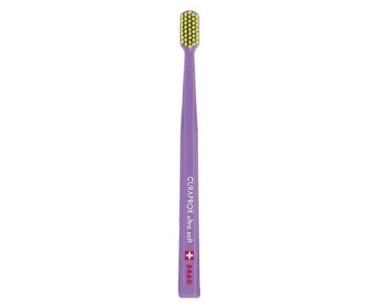 Изображение  Toothbrush Curaprox Ultra Soft CS 5460-14 D 0.10 mm purple, salad bristles, Color No.: 14