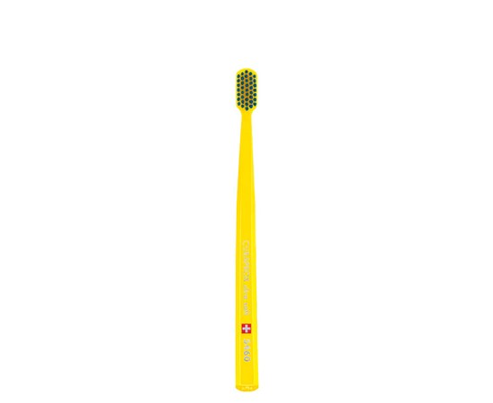 Изображение  Toothbrush Curaprox Ultra Soft CS 5460-02 D 0.10 mm yellow, blue bristles, Color No.: 2