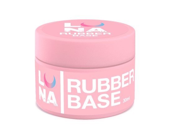 Изображение  Base for gel polish LUNAMoon Rubber Base, 30 ml, Volume (ml, g): 30