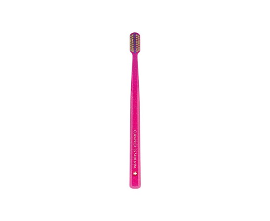 Изображение  Orthodontic toothbrush Curaprox Ultra Soft Ortho CS 5460-10 D 0.10 mm pink, salad bristles, Color No.: 10