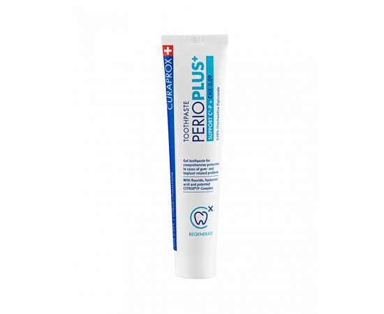 Изображение  Toothpaste Curaprox Perio plus Support CHX709 with chlorhexidine 0.09% + Citrox, 75 ml