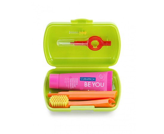 Изображение  Curaprox Be You Travel Set Green