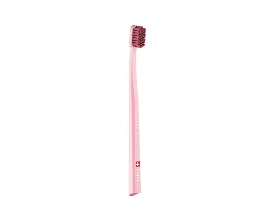 Изображение  Зубная щетка Curaprox Velvet CS 12460-29 D 0.08 мм розовая, малиновая щетина, Цвет №: 29