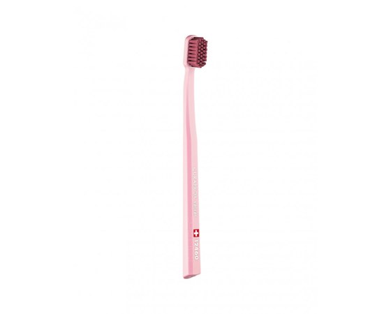 Изображение  Toothbrush Curaprox Velvet CS 12460-29 D 0.08 mm pink, raspberry bristles, Color No.: 29