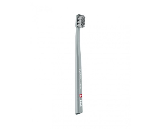 Изображение  Toothbrush Curaprox Velvet CS 12460-16 D 0.08 mm gray, gray bristles, Color No.: 16