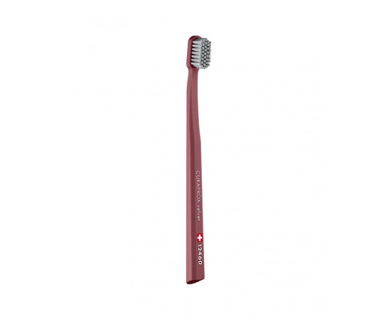 Изображение  Toothbrush Curaprox Velvet CS 12460-04 D 0.08 mm brown, gray bristles, Color No.: 4
