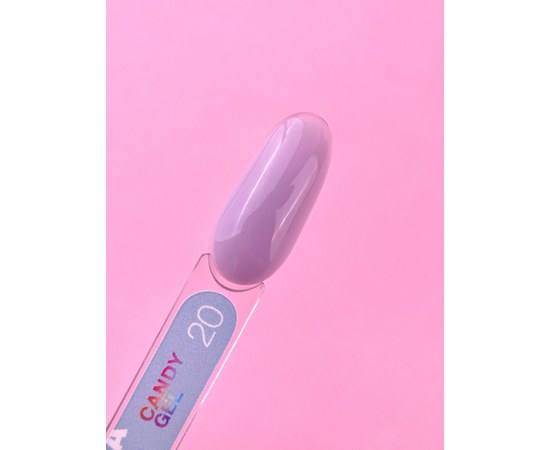 Изображение 7 Gel for nail extension LUNAMoon Candy Gel No. 20, 15 ml, Volume (ml, g): 15, Options: 20, Color: Violet