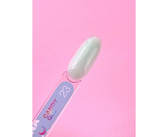 Изображение 2 Gel for nail extension LUNAMoon Candy Gel No. 23, 15 ml, Volume (ml, g): 15, Options: 23, Color: Green
