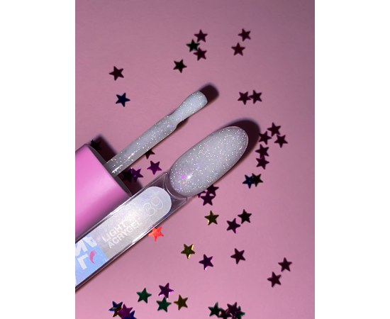 Изображение 4 Жидкий гель моделирующий для ногтей LUNAMoon Light Acrygel №39, 13 мл, Объем (мл, г): 13, Вариант: 39, Цвет: Фиолетовый