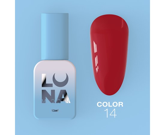 Изображение  Gel polish LUNAMoon Color No. 14, 13 ml, Volume (ml, g): 13, Color No.: 14