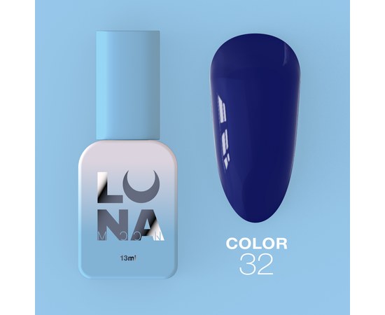 Изображение  Гель-лак LUNAMoon Color №32, 13 мл, Объем (мл, г): 13, Цвет №: 032