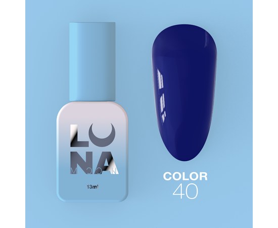 Изображение  Гель-лак LUNAMoon Color №40, 13 мл, Объем (мл, г): 13, Цвет: 040