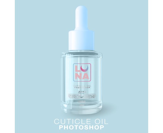 Изображение  LUNAMoon Photoshop Oil dry cuticle oil with a melon scent, 30 ml, Aroma: Melon, Volume (ml, g): 30