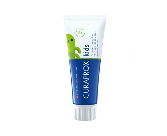 Изображение  Children's toothpaste Curaprox TP kids 1450M with mint flavor, 60 ml, Volume (ml, g): 60