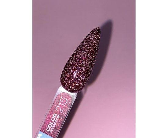 Изображение 3 Gel polish LUNAMoon Color Reflection No. 215, 13 ml, Volume (ml, g): 13, Options: 215