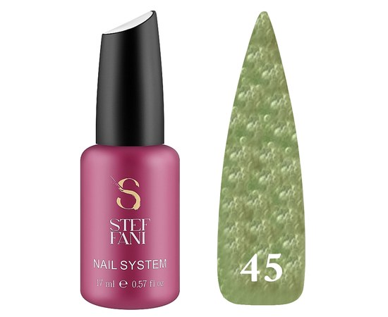 Изображение  Camouflage base for gel polish Steffani Cover Base No. 45, 17 ml, Volume (ml, g): 17, Color No.: 45