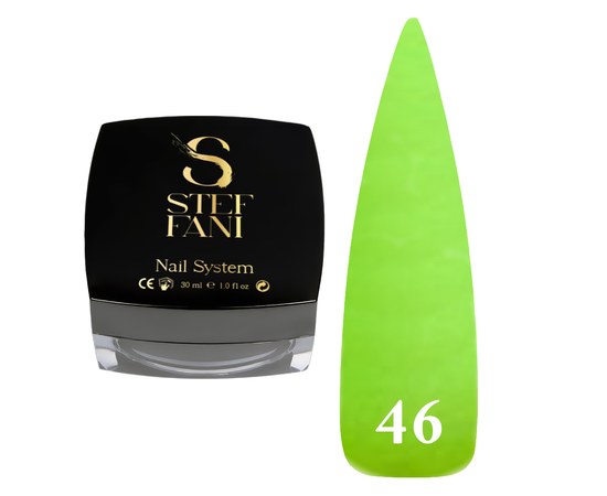 Изображение  Camouflage base for gel polish Steffani Neon Cover Base No. 46, 30 ml, Volume (ml, g): 30, Color No.: 46