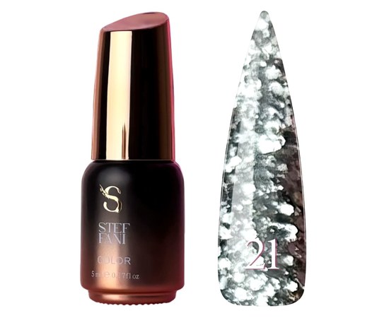 Изображение  Gel polish Steffani Color Gel polish No. 021 creamy, 5 ml, Volume (ml, g): 5, Color No.: 21