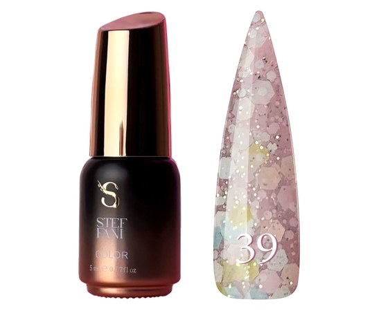 Изображение  Gel polish Steffani Color Gel polish No. 039, 5 ml, Volume (ml, g): 5, Color No.: 39