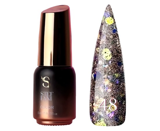 Изображение  Gel polish Steffani Color Gel polish No. 048, 5 ml, Volume (ml, g): 5, Color No.: 48