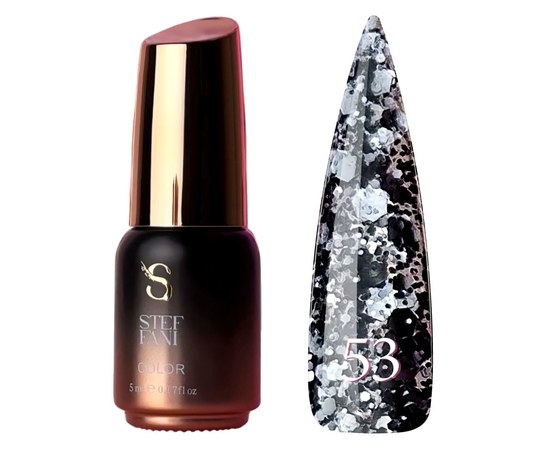 Изображение  Gel polish Steffani Color Gel polish No. 053, 5 ml, Volume (ml, g): 5, Color No.: 53