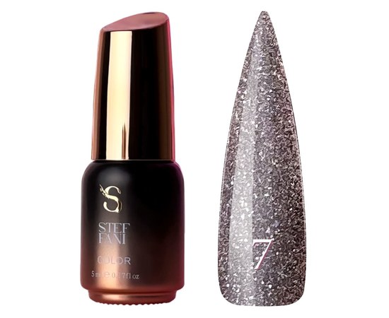 Изображение  Gel polish Steffani Color Gel polish No. 007, 5 ml, Volume (ml, g): 5, Color No.: 7