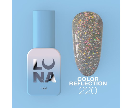 Изображение  Gel polish LUNAMoon Color Reflection No. 220, 13 ml, Volume (ml, g): 13, Color No.: 220