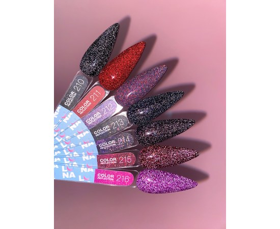 Изображение 5 Gel polish LUNAMoon Color Reflection No. 216, 13 ml, Volume (ml, g): 13, Options: 216