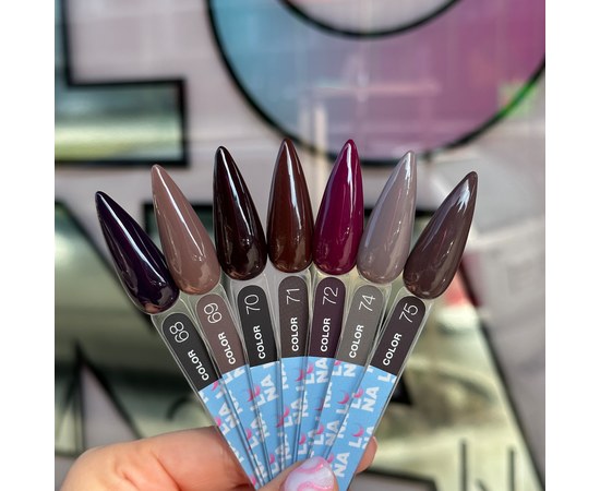 Изображение 4 Gel polish LUNAMoon Color No. 75, 13 ml, Volume (ml, g): 13, Options: 75