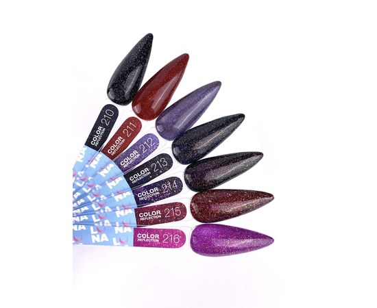 Изображение 7 Gel polish LUNAMoon Color Reflection No. 215, 13 ml, Volume (ml, g): 13, Options: 215