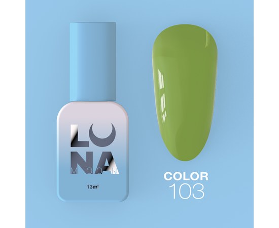 Изображение  Гель-лак LUNAMoon Color №103, 13 мл, Объем (мл, г): 13, Цвет: 103