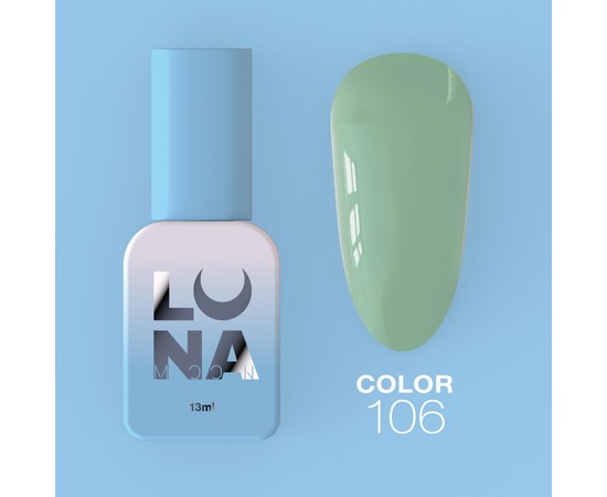 Изображение  Gel polish LUNAMoon Color No. 106, 13 ml, Volume (ml, g): 13, Color No.: 106