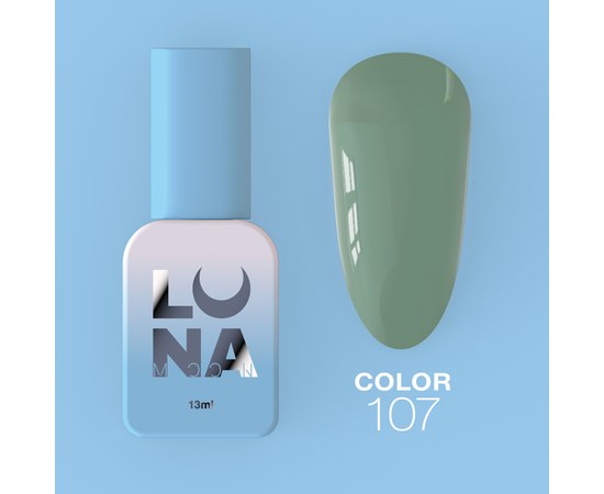 Изображение  Gel polish LUNAMoon Color No. 107, 13 ml, Volume (ml, g): 13, Color No.: 107